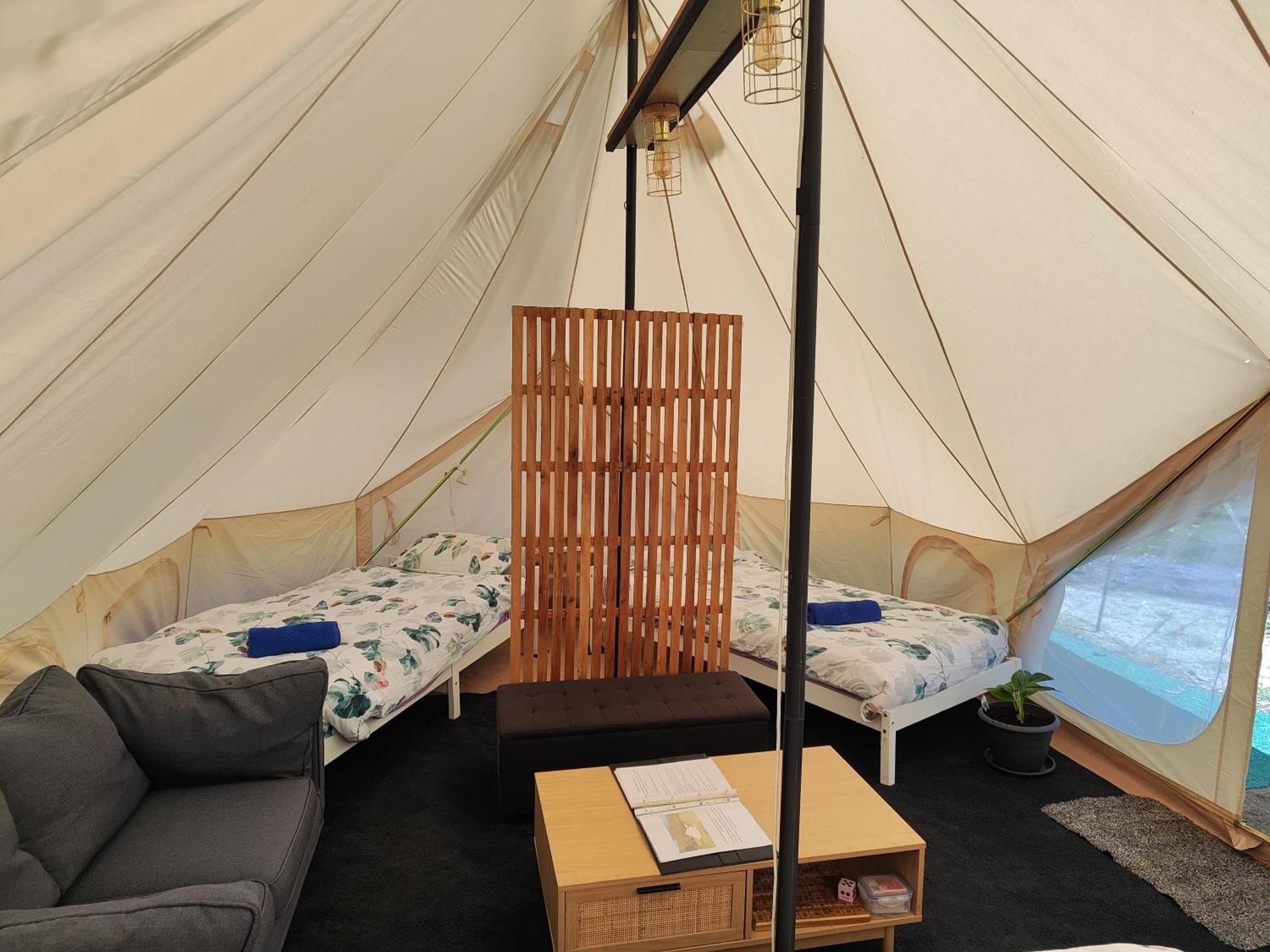 Luxury tent Glamping At Bush Camp *