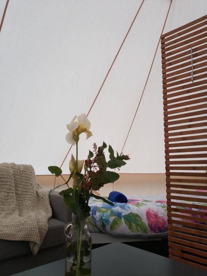 Glamping At Bush Camp Luxury tent