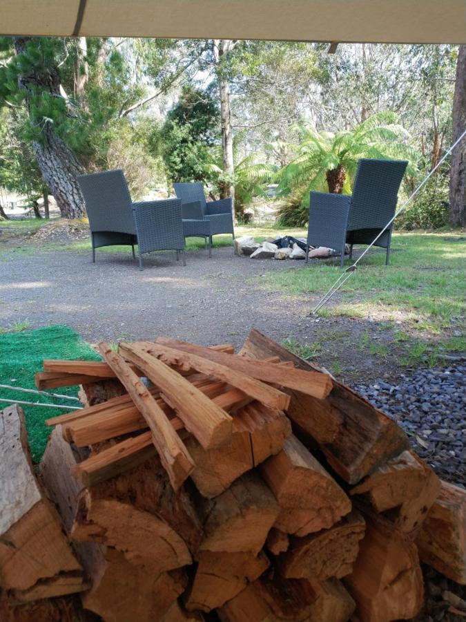 Luxury tent Glamping At Bush Camp Zeehan